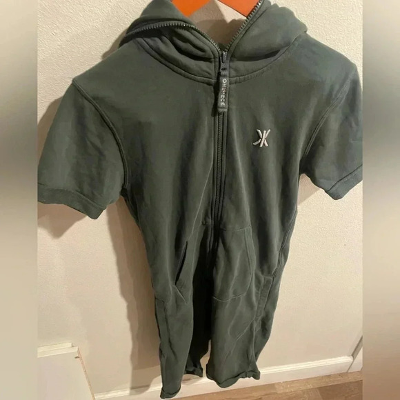 Onepiece short jumpsuit color green size XS - Picture 7 of 12